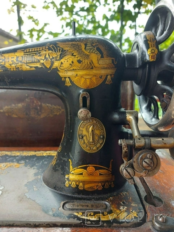 Швейная машинка Зингер (Оригинал ,рабочая), фото №6