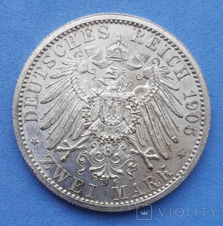2 марки 1905 Шварцбург-Зондерхаузен, фото №6