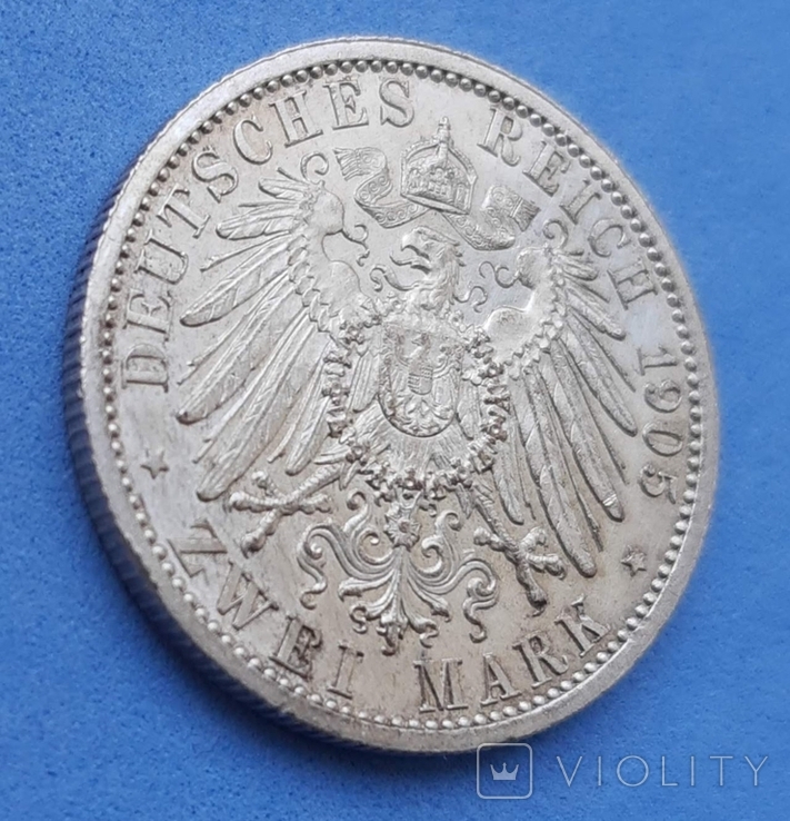 2 марки 1905 Шварцбург-Зондерхаузен, фото №7
