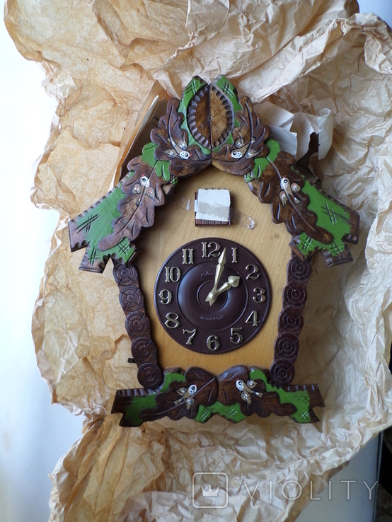 Cuckoo clock, new, USSR.