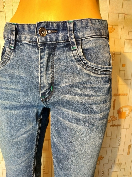 Шорти джинсові STREETKIDS стрейч коттон р-р прибл. XS (рост 140), фото №4