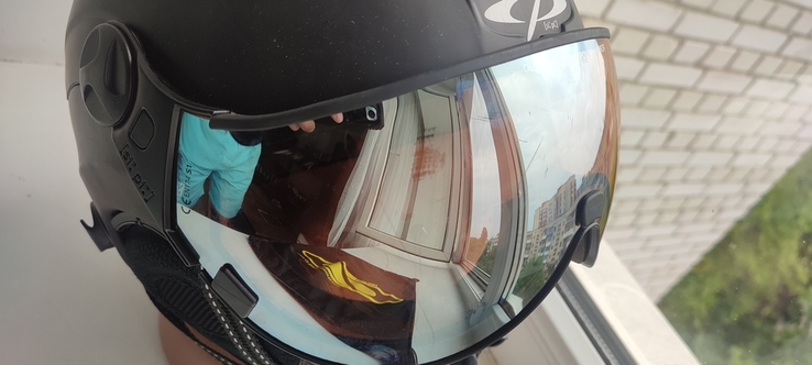 Лыжный шлем CP Visor Helmet р.58-60 made in Italy, photo number 8