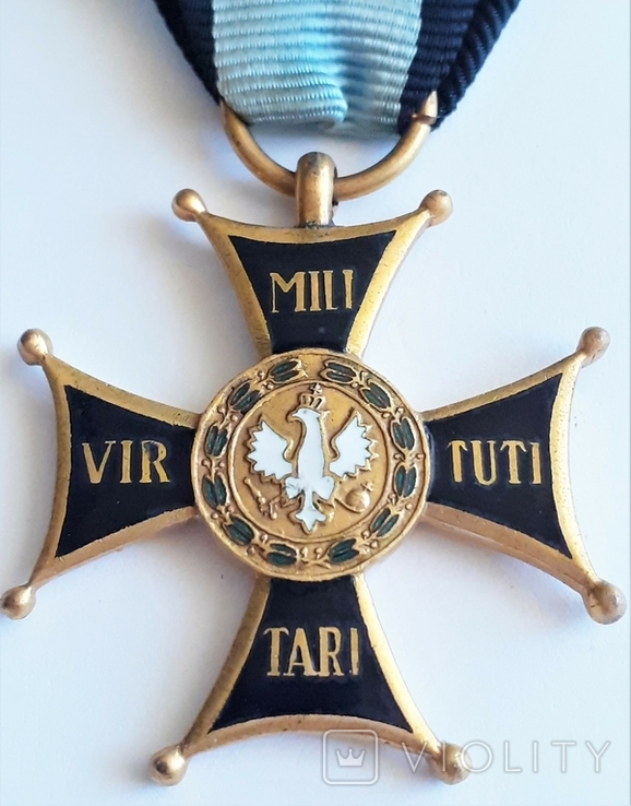 Орден Виртути Милитари 4 кл. С1946г., фото №2
