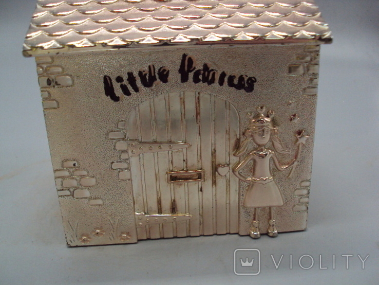Piggy Bank House Little Princess Metal House Little Princess and Turtle, photo number 10