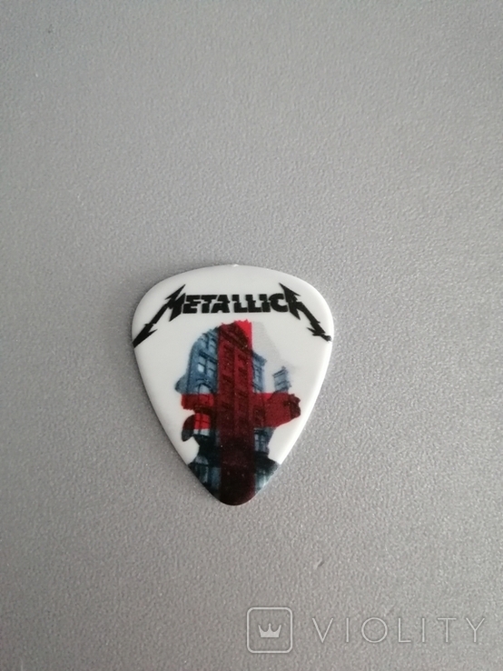 Медиатор Metallica Manchester 28.10.2017, фото №2