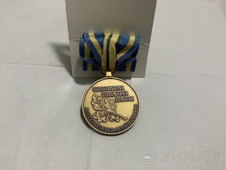 Медаль за выдающуюся службу добровольцем США, фото №3