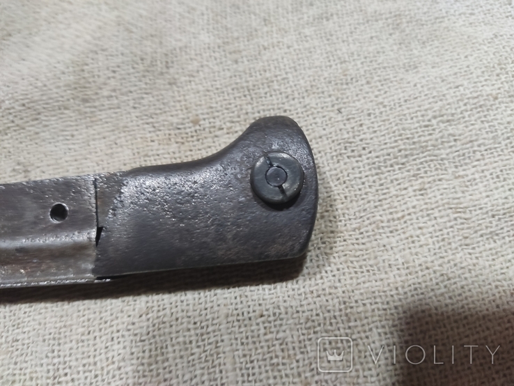 Кнопка в сборе на штык нож Поляк WZ-24 копия, фото №8