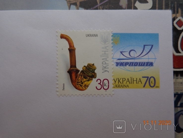 2008-zam. 8-3457. Envelope of KMK Ukraine. m. Zhytomyr. Zaliznychnyi railway station (21.04.2008), photo number 3