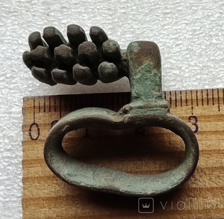 Ключ кольцо Рим-ЧК., фото №2