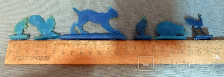 Animals miniature figurines of the USSR polyethylene, photo number 3
