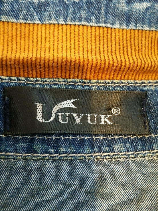 Сорочка джинсова комбінована LUVUK p-p S-XS, фото №8