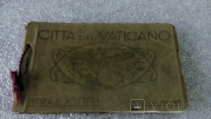 Набор открыток Книжка Citta del Vaticano Museo di sculptura ., фото №2