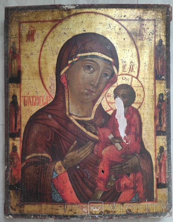 Икона Тихвинская Пресвятая Богородица