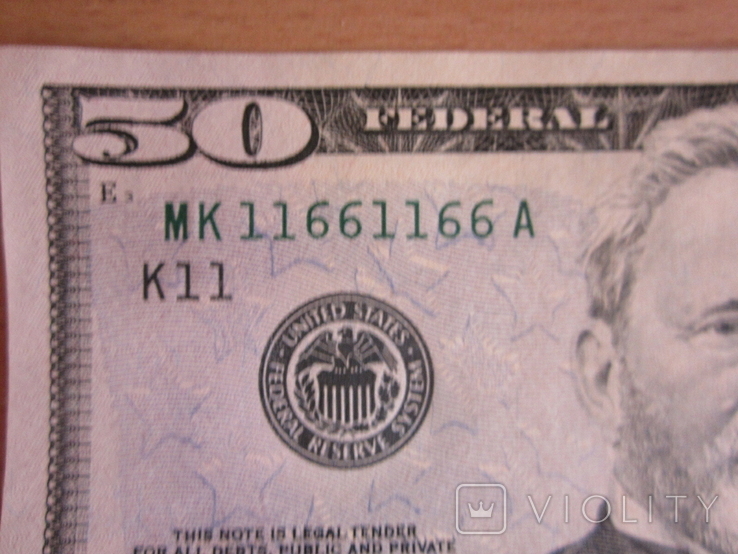 50 долларов 2003, фото №2
