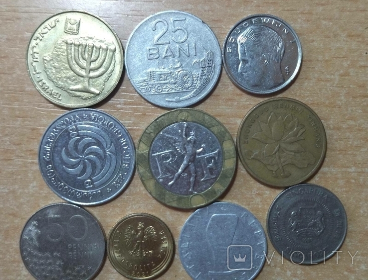 Монети різні 10 шт.(2), фото №3