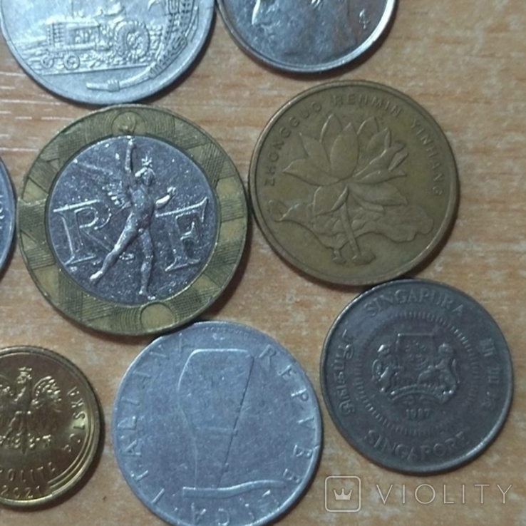 Монети різні 10 шт.(2), фото №5