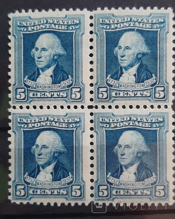 1932 р. 5 с. США. КВ. MNH, фото №4