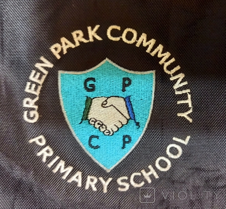 GREEN PARK COMMUNITY PRIMARY SCHOOL Портфель Логотип Школы Англии, photo number 2