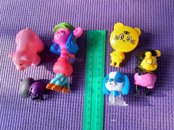 Набор небольших забавных игрушек 24 в лоте, фото №7