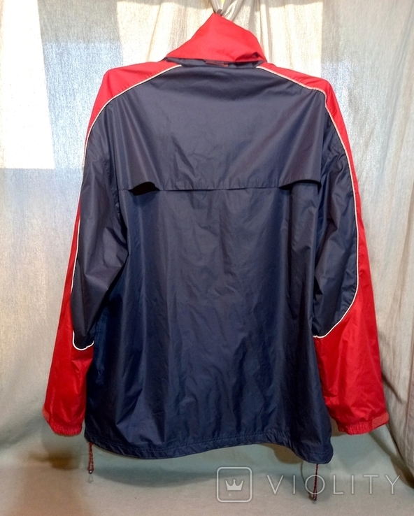 Crane Sports Men's Jacket Windbreaker Hood Velcro Sleeves XL, photo number 5
