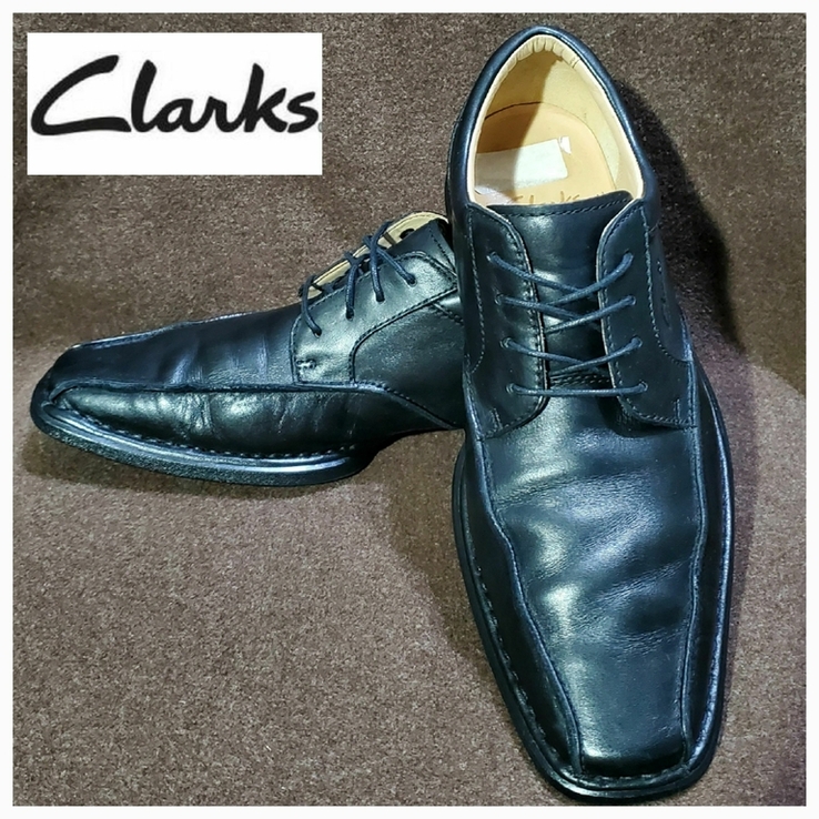 Мужские кожаные туфли Clarks ( р 42 / 29 см ), photo number 2