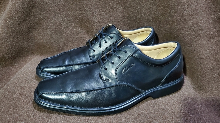 Мужские кожаные туфли Clarks ( р 42 / 29 см ), photo number 3