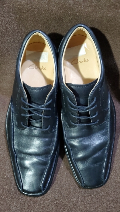 Мужские кожаные туфли Clarks ( р 42 / 29 см ), фото №4