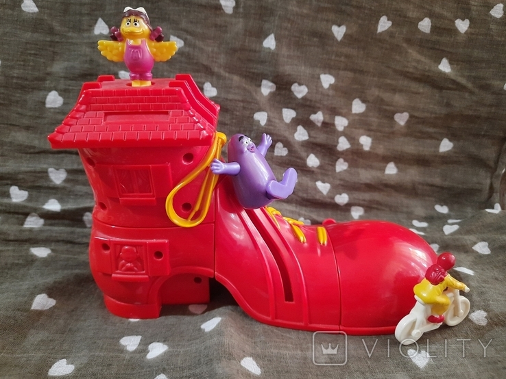 Игрушка Башмак с Happy Meal McDonalds. 1999 год, фото №2