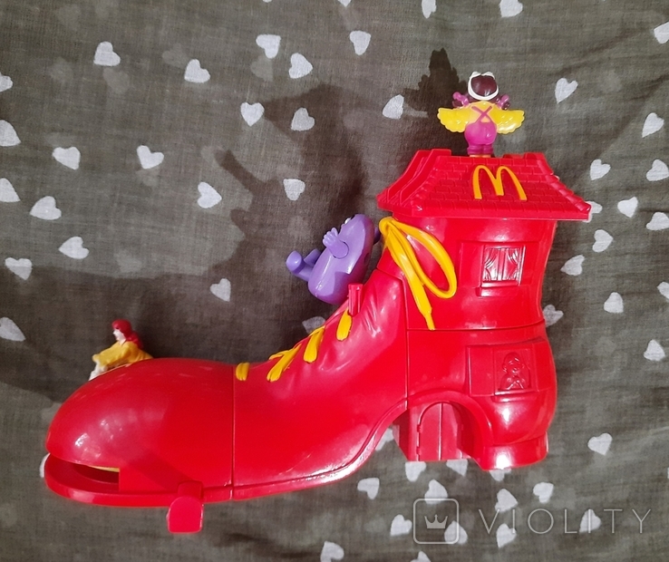 Игрушка Башмак с Happy Meal McDonalds. 1999 год, фото №3