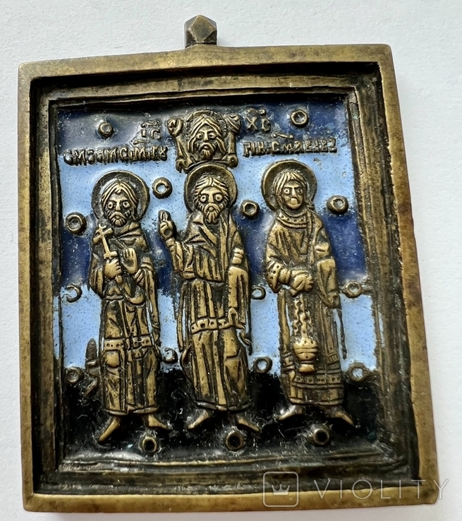 Ікона Три святих, фото №5