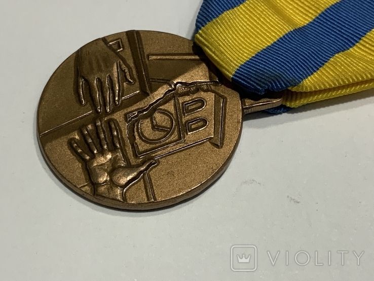 Медаль Рятувальника 1976 рік Італія, фото №4
