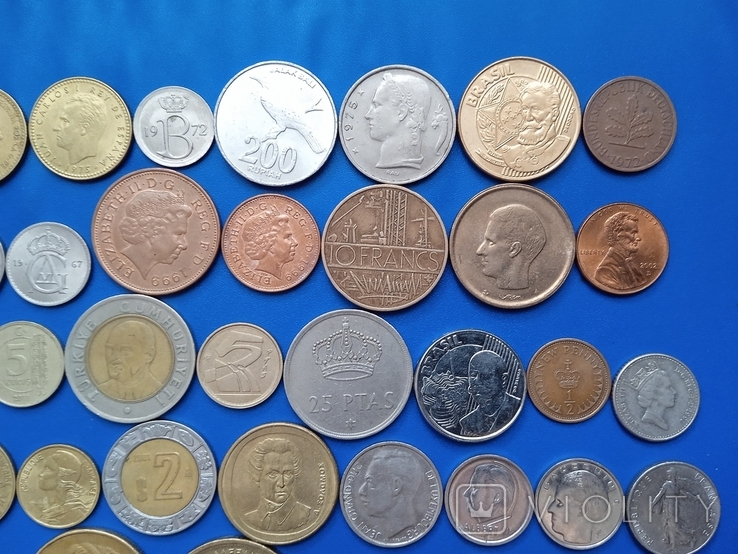Монеты мира 61 шт, фото №5