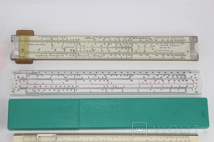 Logarithmic ruler-10 pcs, photo number 7