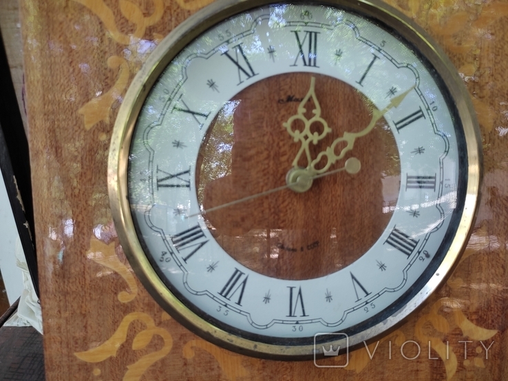 Vintage. Wall clock, electric mechanical "Lighthouse". USSR, photo number 3