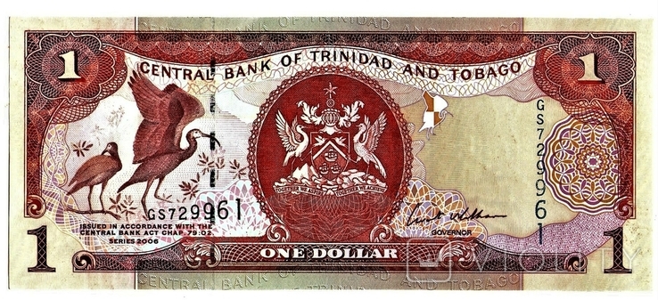 Тринидад и Тобаго 1 доллар 2006 год
