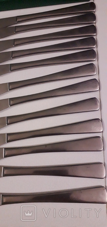 Набор столовых ножей SELECT CHATET 2 et 4 Rue de Brest LYON времён СССР, фото №11