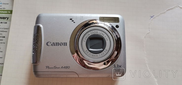 Canon PowerShot A480, фото №2
