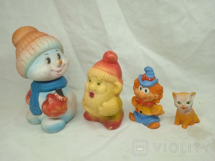 Гумові іграшки фігури СРСР, фото №2