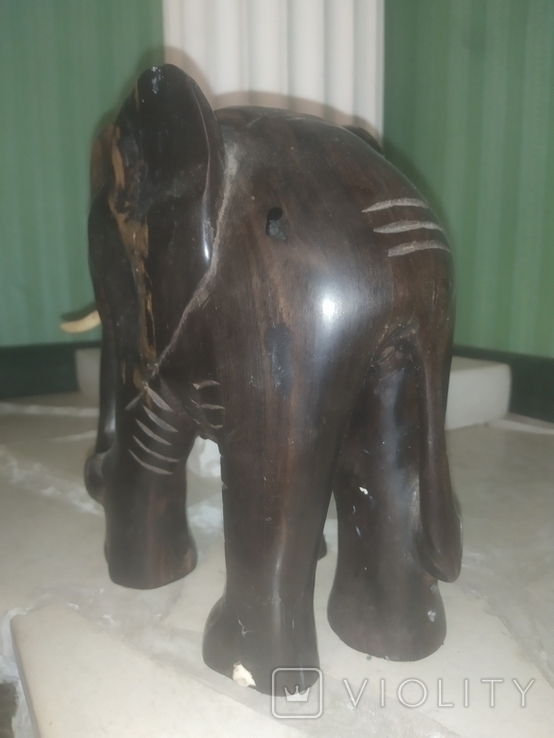 Слон большой с необычными вставками коллекционная статуэтка, photo number 9