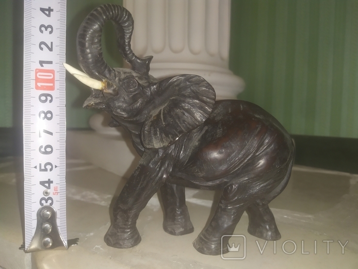 Слон коллекционная статуэтка настольный декор детализация, фото №9