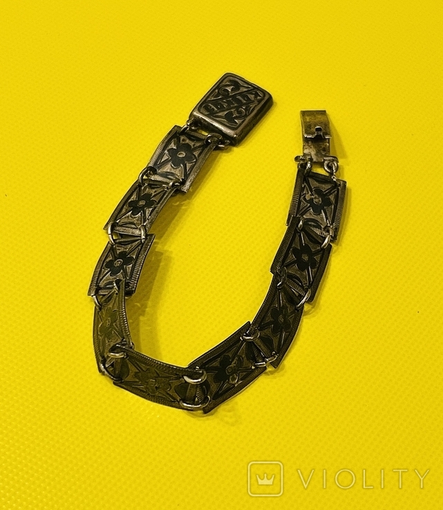 Bracelet Caucasus silver 84 hallmark Kubachi, photo number 2