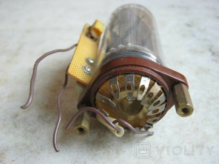 Индикаторная лампа ИН-18 с панелькой., фото №8