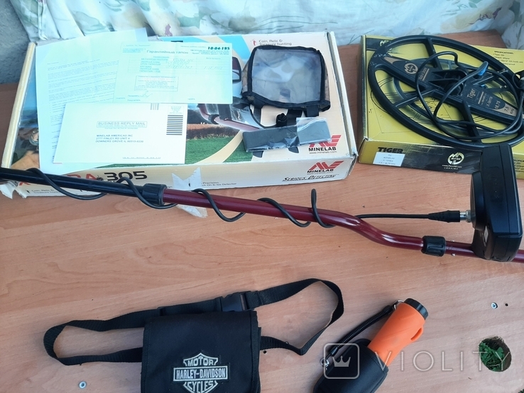 Металошукач Minelab X-Terra 305 + Катушка Mars Tiger двухчастотна + пінпоінтер, фото №5