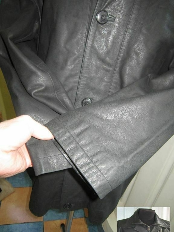 Большая мужская кожаная куртка ROY ROBSON. Германия. 64/66р. Лот 749, фото №5