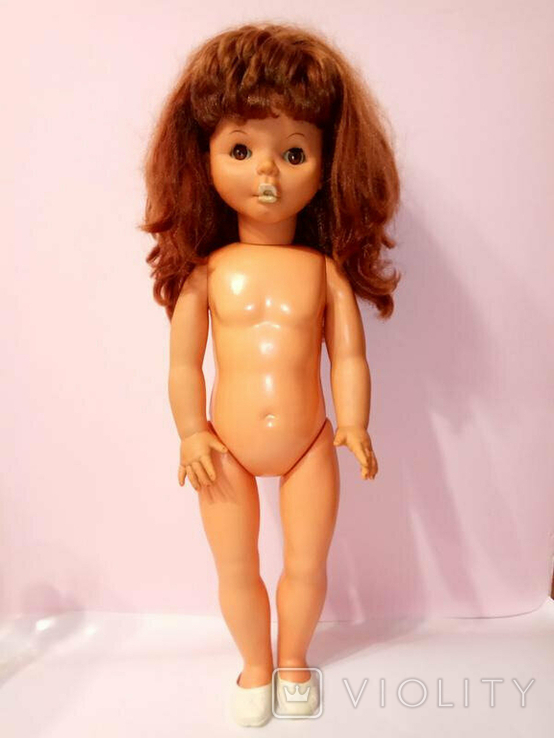 Коллекционная кукла лялька Бриджит 60см ГДР, фото №4