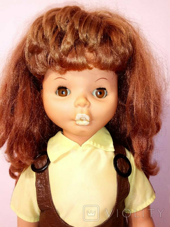 Коллекционная кукла лялька Бриджит 60см ГДР, фото №11