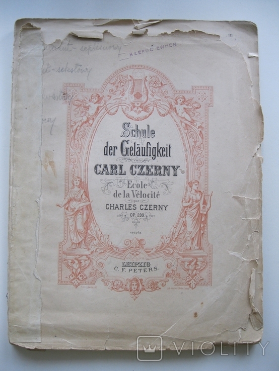 Ноты Carl Czerny, фото №2