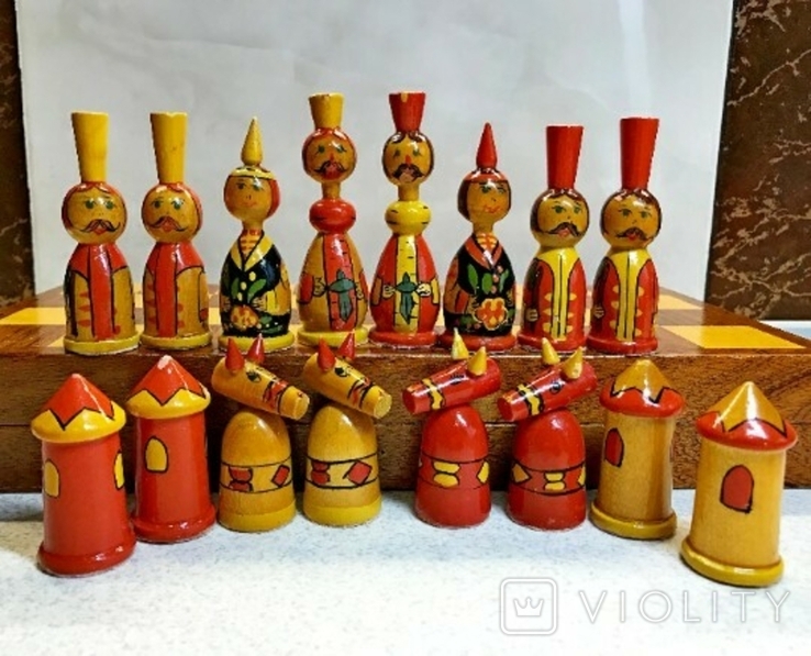 Шахматы СССР, матрёшки, фото №2