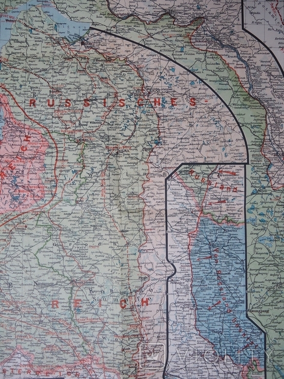 Війна проти Росії карта паше №9 1915 р, фото №3