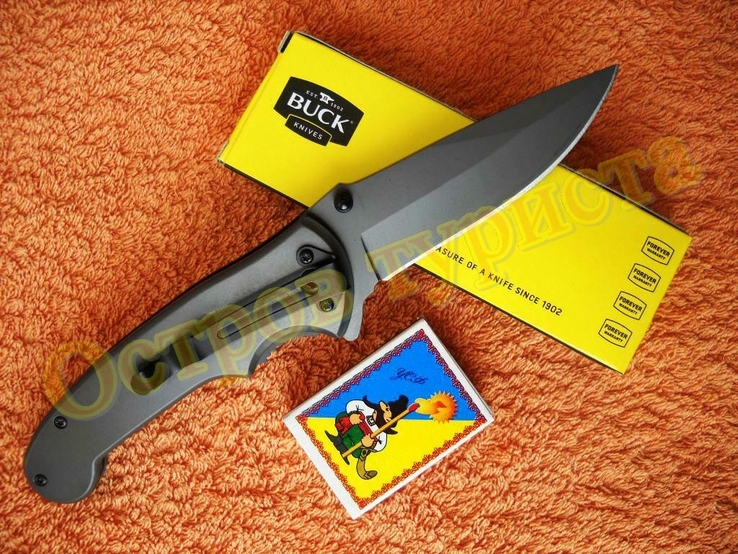 Нож складной Buck DA 109 полуавтомат клипса универсал, numer zdjęcia 3